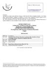 PROGRAMMA RITIRO D'AVVENTO-COMUNITA' FAMIGLIA PICCOLA CHIESA
