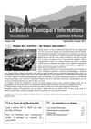 Bulletin municipal d'informations - Fin d'année 2012