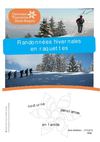 Calendrier raquettes / saison hiver 2012-2013