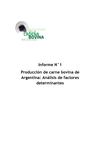 Producción de carne bovina de Argentina: Análisis de factores determinantes