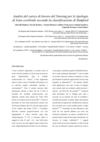 Analisi del carico di lavoro del Nursing per le tipologie di Ictus cerebrale secondo la classificazione di Bamford