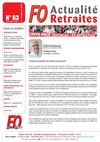 Actualité Retraites - FO n°63