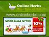 Christmas Offer- Best Healthy holiday gifts for you and your loved ones- Online Herbs