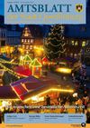 Amtsblatt der Stadt Quedlinburg mit den Ortschaften Bad Suderode, Gernrode und Rieder Ausgabe 12/2012 24. November 2012