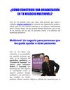 Cómo construir una organización exitosa en tu negocio multinivel