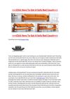 Convertible Elegant Sofa Bed Couch in Australia