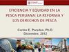 La reforma y los derechos de pesca en Peru