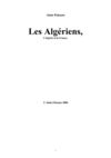 Les Algériens la France et l'Algérie