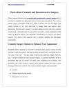 Facts about Cosmetic and Reconstructive Surgery 