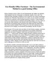 Eco-friendly Office Furniture - The Environmental Method to a good looking Office