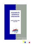 Rapport d'activité 2010-2011