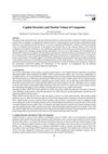 Capital Structure and Market Values of Companies