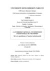 LA SYMBIOSE PARTIELLE, UNE DIMENSION EXISTENTIELLE DU TRANSFERT De la vie quotidienne à l’analyse institutionnelle