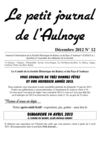 LE PETIT JOURNAL DE L'AULNOYE DECEMBRE 2012 N°12
