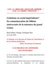 Léninisme ou social-impérialisme ? (En commémoration du 100ème anniversaire de la naissance du grand Lénine le...