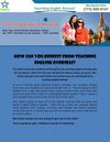 How Can You Benefit from Teaching English Overseas?