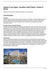 Hotels In Las Vegas | Excalibur Hotel Casino | Hotels In 89109