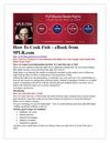 How To Cook Fish – eBook from 9PLR.com