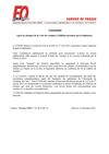 Après les attaques de la Cour des comptes, l’addition présentée par le législateur Communiqué FO UCR...