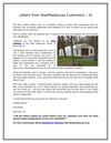Letters from SteelMasterusa Customers – III