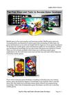 Top Five Ways and Tools to Become Game Developer