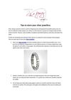 Tips to store your silver jewellery