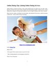 Online Dating Tips Joining Online Dating Services
