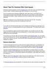 Quick Tips For Common Skin Care Issues