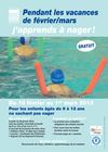 Pendant les vacances de février/mars - j’apprends à nager !