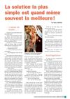 Spéléologie "la solution la plus simple est quand même souvent la meilleure"