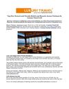 Top Five Newest and Trendy Hotels and Resorts Across Vietnam by Luxury Travel Ltd