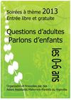 questions d'adultes, parlons d'enfants - 2013
