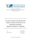 Pascale RICARD - La gouvernance de la biodiversité marine au-delà des limites de la juridiction nationale