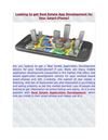 Looking to get Real Estate App Development for Your Smart-Phone?