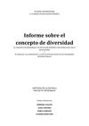 Informe sobre el concepto de Diversidad