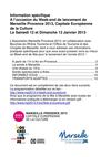 MP 2013 INFORMATION SPECIFIQUE HANDICAP WEEK END D'OUVERTURE
