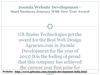 Joomla Website Development- Start Business Journey With New Year Award 