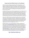 Strong Actual And Online Presence For Your Business