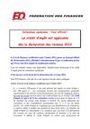 Cotisations syndicales : C’est officiel ! Le crédit d’impôt est applicable dès la déclaration des revenus 2012