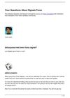 Your Questions About Signals Forex