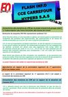 CCE CARREFOUR HYPERS 13 et 14/12/2012 FLASH INFO FO