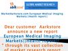 MarketAarkstore.com European Medical Imaging Markets