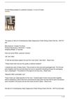 Dining Room Furniture Review: Set of 2 Contemporary Style Cappuccino Finish Dining Chairs