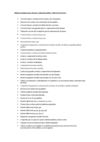 Objetivos mínimos para alcanzar evaluación positiva
