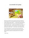 CUENTO LOS ANIMALES DE LA GRANJA