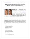 Effective Facelift Procedure at Houston Plastic and Craniofacial Surgery