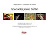 Spectacles pour le jeune public