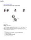 Artistic Winder Forest Murano Glass Bead- Fiora Italian Charms