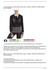 VERO MODA Damen Jacke, 10084291 LONDON LS DENIM JACKET BLACK WASHED