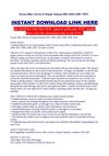 Toyota Hilux Service & Repair Manual 2005-2010 (5200+ PDF)